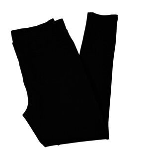 Maze Pants 1X Black Stretch Pull On Skinny Ankle Jeggings Minimalist Athleisure